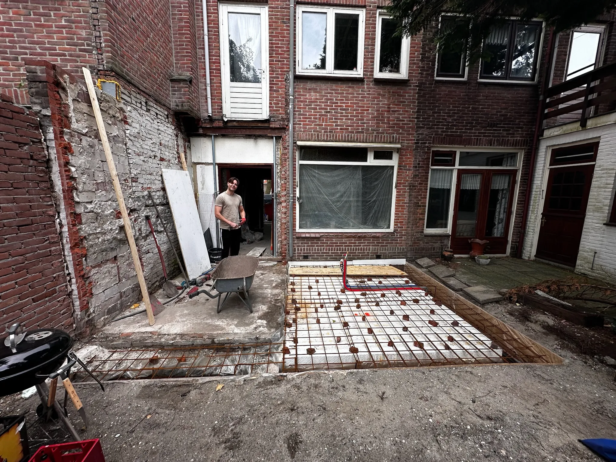 Uitbouw project